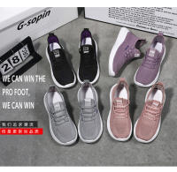Nueva versión coreana casual, zapatos de suela suave, malla transpirable, zapatos de plataforma para mujer de moda. - details 2