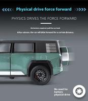 Modelo de Coche de Aleación BYD LOOK UPAT U8 SUV a Escala 1:24 Juguete de Pulga y Luz con Sonido - details 8