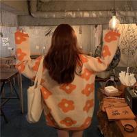 2024 ins nueva moda mujer suéteres invierno mujeres suéteres de flores sobre tamaño mujeres pullover suéteres - details 5