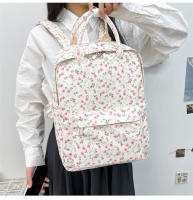 Mochila escolar fresca para mujer, literaria y artística, versátil, con flores informales, para niña y estudiante, novedad de 2024 - details 22
