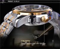 Reloj Mecánico de Calavera Hueco de Acero Inoxidable Premium Estilo Elegante para Hombres - details 4