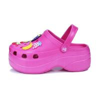 Sandalias clásicas para mujer, zapatillas de jardín rosas, zapatos de playa informales, sandalias de casa - details 3