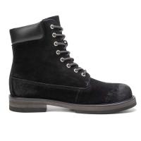 Hombres italianos de alta calidad, botas de cuero de invierno hechas a mano para hombres. - details 4