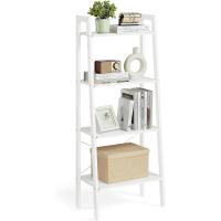 Estantería de 4 Niveles Estilo Morno Acero Blanco Arce Blanco Perla Blanca - details 0