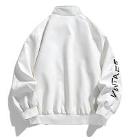 Chaqueta de Cuero Bordada Nueva Traje de Motocicleta Trendy para Hombres - details 2