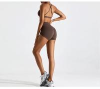 Shorts de Yoga de Cintura Alta para Mujer Control de Barriga, Elevación de Glúteos, Ropa Deportiva de Nylon para Primavera/Verano - details 4