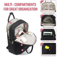 Nueva mochila para niñas, bolsa para portátil de gran capacidad a la moda, mochila de viaje portátil, mochila escolar - details 13