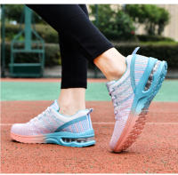 Zapatos transpirables para correr de marca para mujer, zapatos deportivos con cojín de aire para exteriores, zapatillas ligeras, calzado atlético cómodo - details 30
