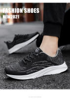 Zapatillas de moda para hombre Zapatillas de malla transpirables Zapatos para correr huecos para hombre - details 8