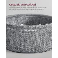 Mesa Lateral Redonda Moderna Espaciosa para Sala de Estar, Dormitorio, Mesita de Noche - details 15
