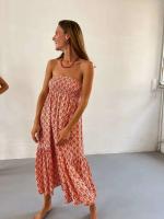 Faldas de moda para mujer, novedad de verano, primavera, informal, combina con todo, holgada, con cintura elástica, estampado ral, falda bohemia de estilo etnico - details 14