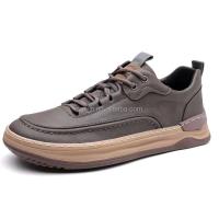 Nuevos zapatos de cuero informales para hombres chinos, cuello alto de moda, marca de calzado deportivo clásico en el mercado estadounidense - details 2