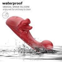 Empaque privado Vibrador Sexy 2 en 1 de Doble Estimulación para Clítoris Femenino Potente con Lengua para Clítoris y Punto G, Juguetes Sexuales Vibrantes para Adultos - details 4