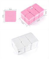 Toallas de Algodón para Limpieza de Uñas KADS Disponibles en 2 Colores Fuerte y Duradero Buen Absorción de Agua Toola de Manicura - details 3