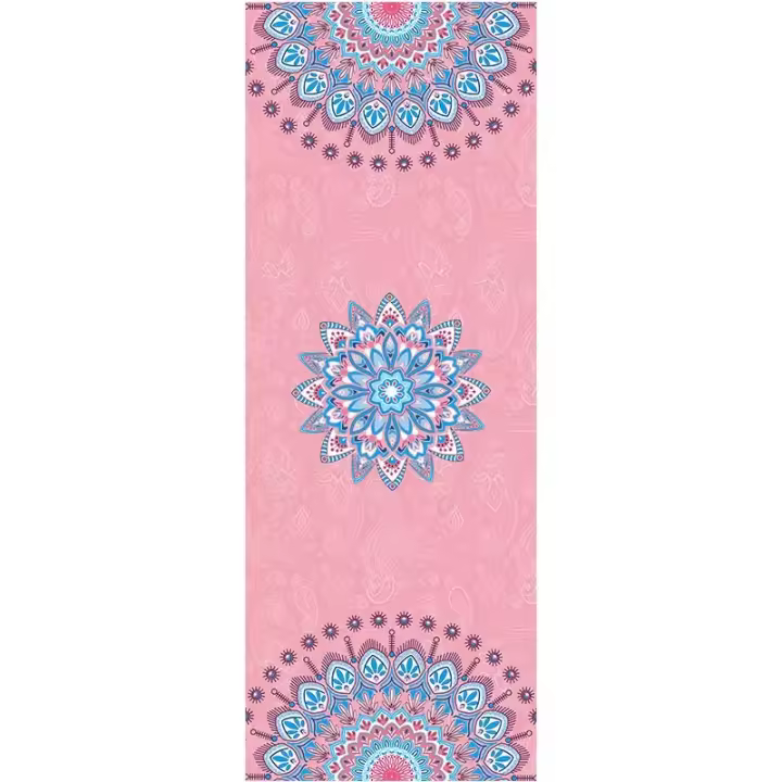 Esterilla de Yoga de Gamuza Gruesa Tapete Plegable Portátil Absorbente Insonorizado Antideslizante - 1