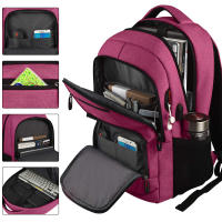 Bolso de hombro para hombre de gran capacidad,Premium Sense,Bolso de hombro de viaje,Negocios,Mochila para portátil,Antirrobo impermeable,Multiusos con puerto de carga - details 22