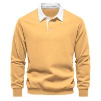 Sudaderas con cuello tipo Polo para hombre, ropa informal y Social, sudaderas de algodón de calidad, nuevo diseño de moda de otoño, 2025 - details 13