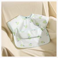 Delantal impermeable de manga corta para bebé, niño y niña, babero de alimentación suave, ropa para eructar - details 13