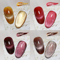 Parkson-esmalte de uñas en Gel UV semipermanente, barniz brillante, brillante, Ojo de Gato, 10ml - details 0
