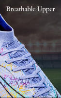 Botas de fútbol de alta calidad para hombre, zapatos de fútbol FG/TF, tacos de entrenamiento antideslizantes de hierba, zapatillas de fútbol, calzado deportivo Unisex - details 7