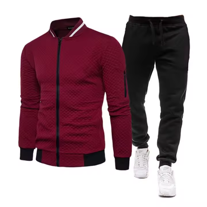 Traje ca de hombre de manga larga a - 1