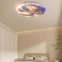 Lámpara de techo de tierra Azul, accesorio de iluminación de montaje empotrado para habitación de niños, dormitorio, pasillo, balcón - details 0