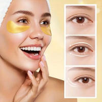 Máscara de Ojos de Colágeno Dorado 24K Anti-Ojeras, Hidratante, Anti-Arrugas - details 1