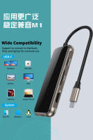 Adaptador multipuerto Hub USB C 8 en 1, concentrador de USB-C con salida HDMI 4K - details 8