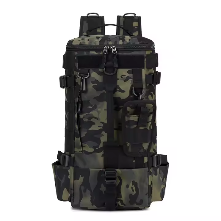 Bolsa de montañismo para exteriores, pesca, impermeable, multifuncional, bolsa de separación húmeda y seca, mochila deportiva de gran capacidad - 1