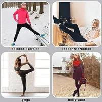 Mallas térmicas de Invierno para mujer, Leggings con forro peludo, suaves, cálidas, informales, delgadas - details 6