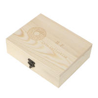 Caja De Almacenamiento Para Monedas De Madera HOOMIN Con Base Ajustable Y Antioxidante Estuche Clásico Ecológico Para Coleccionistas - details 11