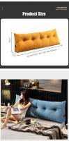 Cojín de Triángulo para Taburete Alivio del Dolor Sofá Cojín de Lomo para Dormir Decorativos para Cama Material de Alta Calidad - details 7