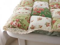 Cojín de Oficina Antideslizante de Estilo Pastoral Almohada de Algodón Transpirable Portátil para Hogar y Jardín Regalo Decorativo para Estudiantes - details 4