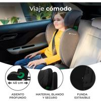 Silla coche Isofix, Silla coche para bebé y niños, Cinturón, Universal, Grupo 2/3, de 15 a 36 kg, Negro - details 6