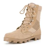 Zapatos impermeables con cordones para exteriores, botas de lona transpirables de camuflaje, botas cortas tácticas de combate del desierto para hombre - details 6