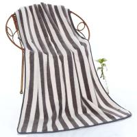 Toalla de baño grande para cara de adulto, toalla de playa a rayas, toallas absorbentes para hombre y mujer, suministros de baño para deportes de viaje, Spa - details 7