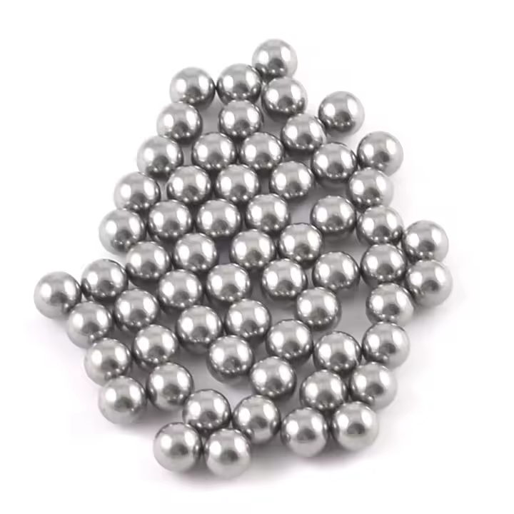 Recambio de bolas de rodamiento de acero para bicicleta, 60 piezas, 4mm de diámetro - 1