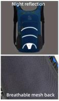 Mochila ligera para deportes al aire libre de 20L con visión nocturna reflectante, correas ajustables, comodidad transpirable - Ideal para ciclismo, senderismo, camping, trekking y viajes, mochila para viajes - details 4