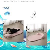 Estera refrescante extraíble duradera para mascotas, almohadilla de cama plegable y transpirable para perros, cojín lavable resistente al desgaste para mascotas y gatos - details 21