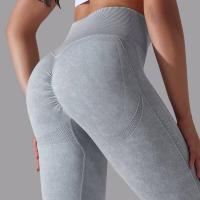 Pantalones de yoga para mujer, pantalones deportivos transpirables de cintura alta, ropa de gimnasio para levantamiento de glúteos, entrenamiento - details 35