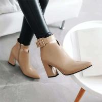 2024 Botines de tacón alto puntiagudos elegantes y de moda para mujer - details 2