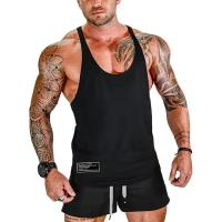 Gym Bodybuilding Fitness Vests Mens Running Sport Cotton Tank Tops Summer Breathable Sleeveless Y Back Suspender Belt Undershirt - details 13