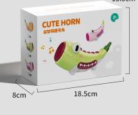Lindos animales de concha, juguetes vocales para niños, cuerno que puede silbar y cuerno, juguete educativo de entrenamiento muscular Oral para bebés, regalos para niños - details 24