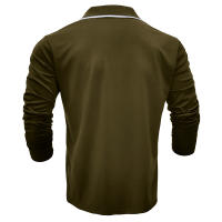 2025 Otoño Invierno Nueva Camiseta de Manga Larga con Cuello en V Polo para Hombre Top - details 3