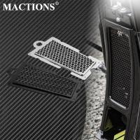 Protector de rejilla para radiador de motocicleta, cubierta protectora de aceite para Harley Softail Fat Boy Street Bob FXLR, panal de abeja - details 0