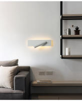LEFANGXING Luz de Escenario LED Rectangular de 30CM Lámpara de Pared para Dormitorio con Haz de Punto Iluminación y Decoración - details 7
