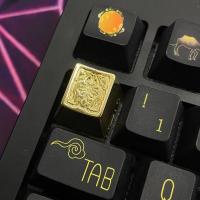 Capuchones de Teclado Mecánico de Cobre Puro Latón Metálico Perfiles R4/R3/R2/R1 - details 4