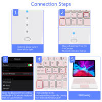 Funda para XiaoMi Pad 6 Pro, 11 ", 2023, teclado español, ratón inalámbrico, teclado táctil, tableta, portalápices - details 8
