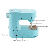 Máquina de coser de puntada súper utilitaria, brazo libre, máquina de coser de puntada súper útil - details 0