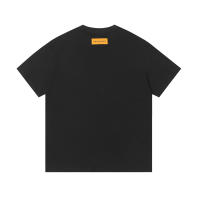 Las mejores camisas casuales básicas de moda de verano, camisetas holgadas de algodón puro para hombres y nuevas camisas de manga corta para parejas con estampados de logotipos en la parte delantera. - details 12